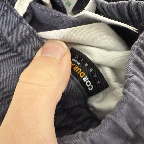 J Crew Pants Men's Small Blue Grey Elastic Waist Drawstring Pockets Skinny Leg - Picture 8 of 11